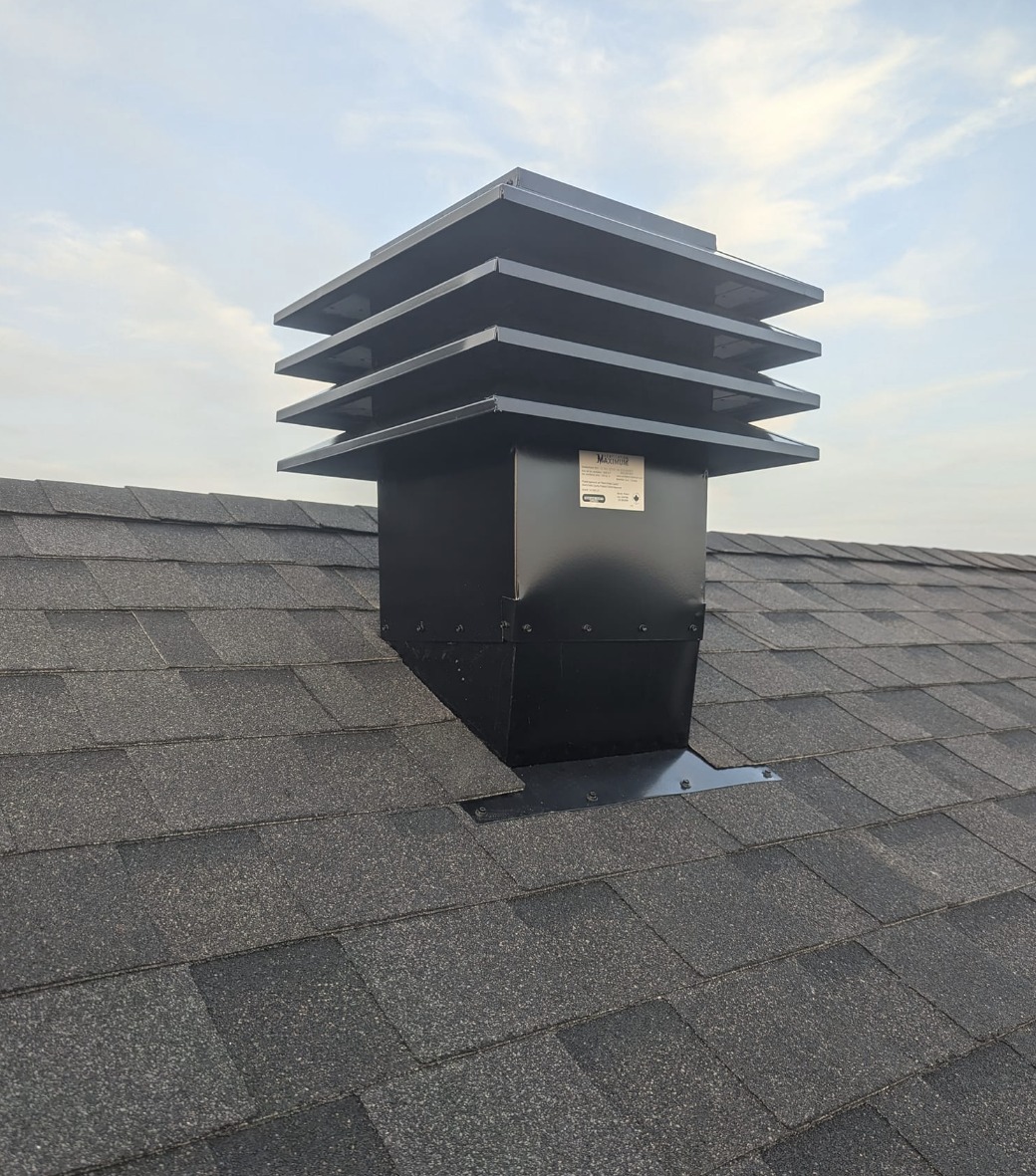 Évent de faîte et ventilation de toiture à Shawinigan